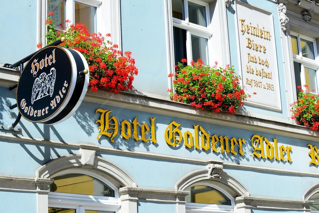 Hotel Goldener Adler Баутцен Экстерьер фото